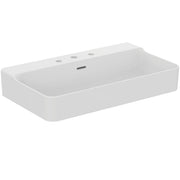 Ideal Standard - Waschtisch CONCA, 3 Hl., m.Ül., 800x450x165mm, geschliffen, Weiß