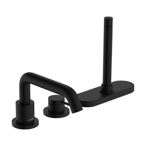 Hansgrohe - TECTURIS S 3-Loch Wannenrandmischer mit sBox mattschwarz