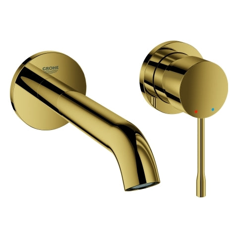 Grohe - 2-Loch-WT-Wandbatterie ESSENCE 29192_1 FMS Ausladung 183mm cool sunrise