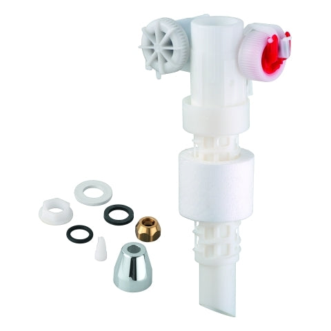 Grohe - Füllventil 37095 DN15 mit Abdeckk. und Drossel ohne Versatzausgleichstück