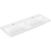 VILLEROY & BOCH - SchrankDWT Subway 3.0 1300x470mm re-eckig 2HL. o. ÜL. Stone White cplus