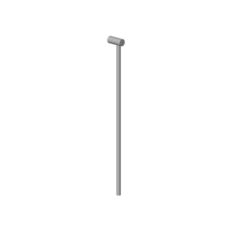 Dornbracht - Zugstange Ersatzteile 04208903080 17 x 158 x 7 mm platin matt