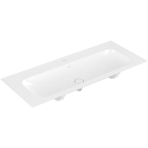 VILLEROY & BOCH - Schrankwaschtisch Finion 1200x500mm re-eckig 1HL. o. ÜL. Stone White cplus