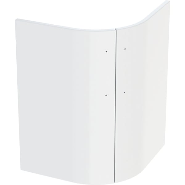 Geberit Vertriebs - Türen in weiß/COMPRIMO Schrank 862150