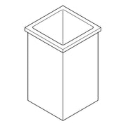 Grohe - Ersatzglas 40583 für Toilettenbürste