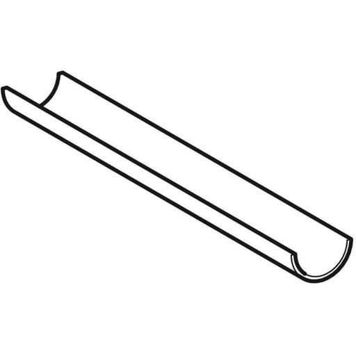 Geberit Vertriebs - Tragschale verzinkt und lackiert d110 367.850.00.1, (L: 3 M.), je M