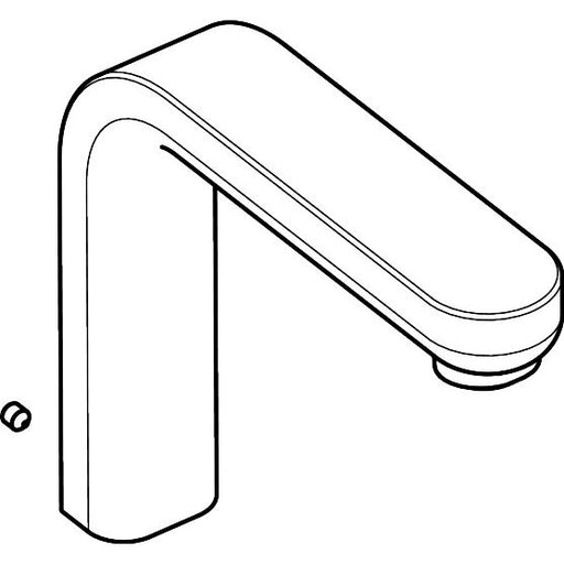 Hansgrohe - Auslauf komplett Metropol S 3-Loch Waschtischarmatur, 97504880 edelmatt