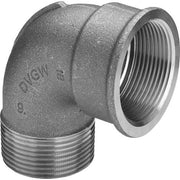 Viega - Bogen 90 Grad 3092 3/8 AG x 3/8 IG Rotguss