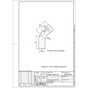Lorowerk - Bogen 00320.040O DN 40 45 Grad