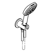 Grohe - Wandhalterset Tempesta Cube 110 26910_3 3 Strahlarten WS chrom