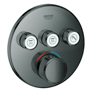 Grohe - Thermostat GROHTHERM SmartControl 29121 FMS rund 3 ASV hard graphite
