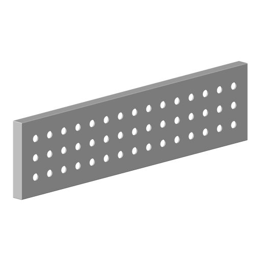 Dornbracht - Rosette Ersatzteile 092799001 240 x 60 x 9 mm schwarz matt
