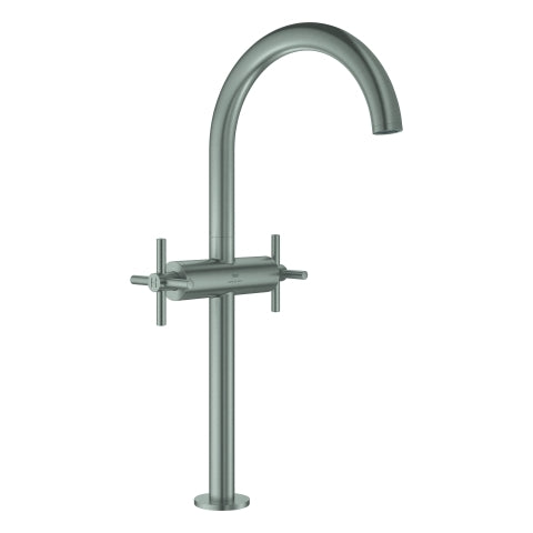 Grohe - WT-Einlochbatterie Atrio 21149 XL-Size Kreuzgriff supersteel