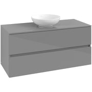 VILLEROY & BOCH - Konsolen-Unterschrank 1200mm f AWT 2 Ausz 1 Aussch oLB C518H0 VT Grey