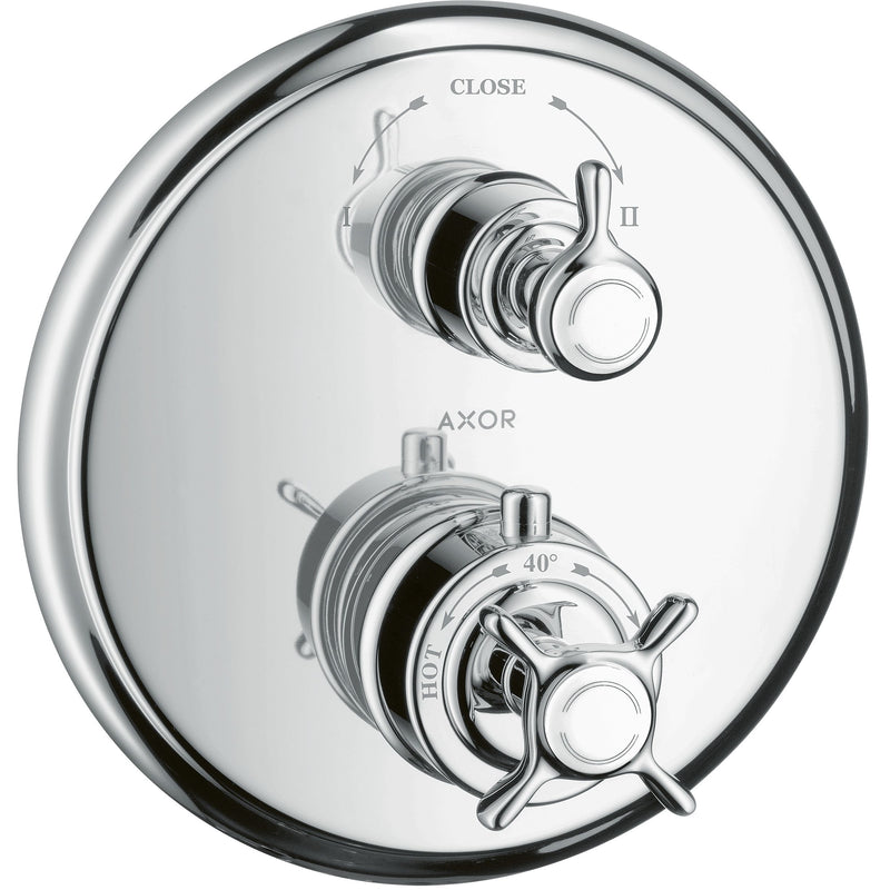 Hansgrohe - Fertigset UP Thermostat AXOR MONTREUX 16820 chrom m.Ab/Umstellventil