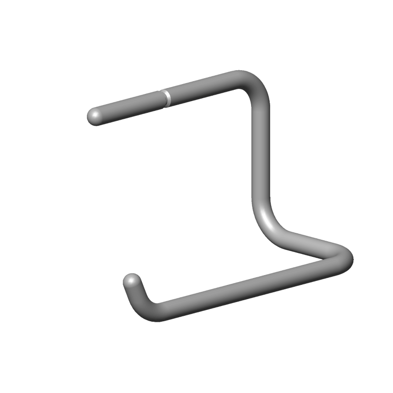 Dornbracht - Bügel Ersatzteile 081870501 125 x 185 x 50 mm platin matt