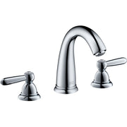 Hansgrohe - 3-Loch Waschtischarmatur Axor Carlton chr./gold Hebelgr.hoher Auslauf