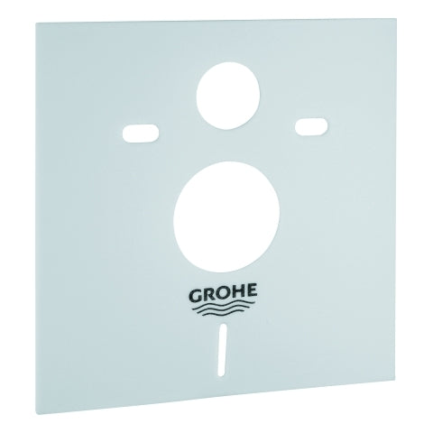 Grohe - Schallschutz-Set 37131 für WC mit Schallschutzmatte und Gummihülsen