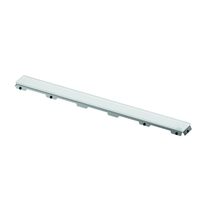 TECE SE - TECEdrainline Glasabdeckung weiß satiniert, 800 mm