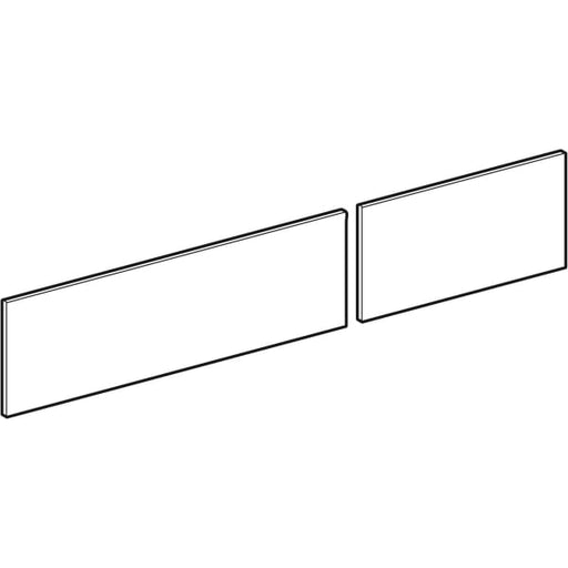 Geberit Vertriebs - VariForm Set Schubl.-Front für US für WT, mit 2 Schubladen B=120cm, lava