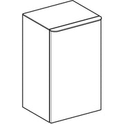 Geberit Vertriebs - Smyle Square Seitenschrank mit einer Tür re, 36x60x32,6cm, lava