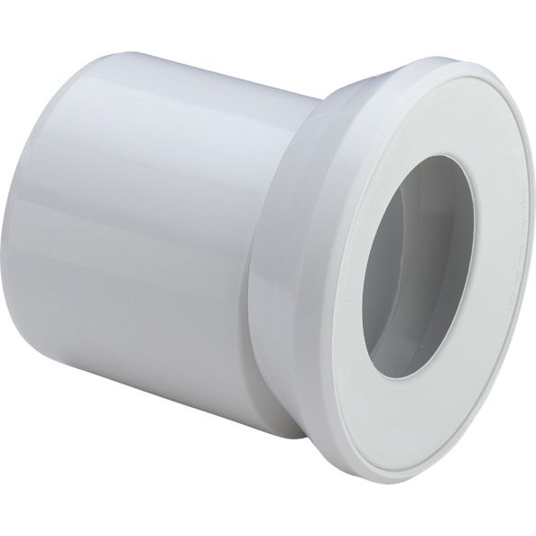 Viega - WC Anschlussstutzen 3815.1 155mm Kunststoff weiss