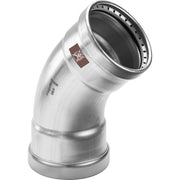 Viega - Bogen 45 Grad TEMPONOX XL 1726XL i/i 76,1mm Stahl nichtrostend