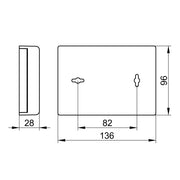 KEUCO - Hygienebeutelspender Universal 04976 chrom