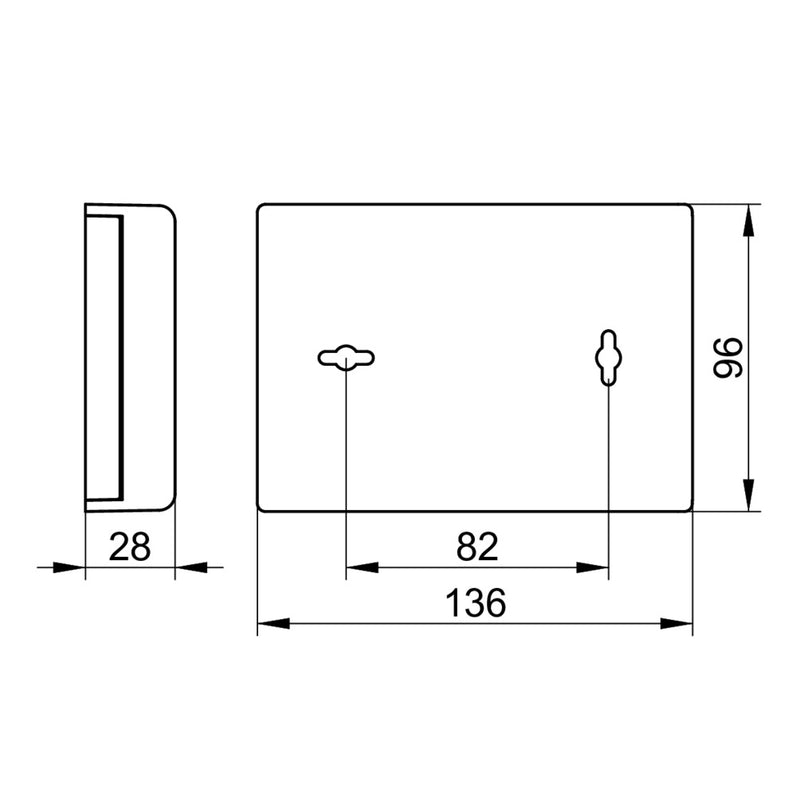 KEUCO - Hygienebeutelspender Universal 04976 chrom