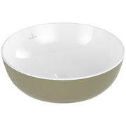 VILLEROY & BOCH - Aufsatzwaschbecken Artis 430x430mm Rund ohne Überlauf Sage Green
