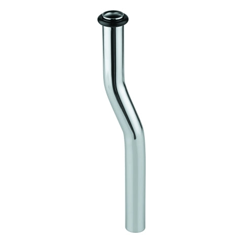 Grohe - Urinal-Spülrohr 37037 Durchm.18mm 200mm aus Messing Kröpfung 20mm chrom