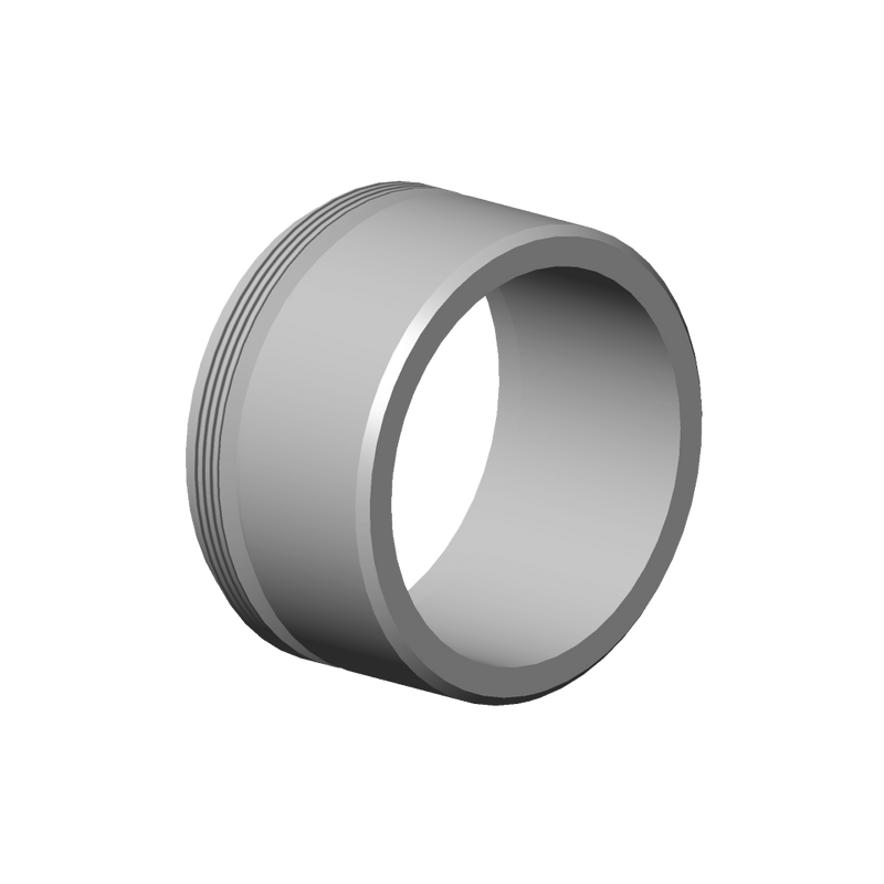 Dornbracht - Luftsprudlerhülse Ersatzteile 092301029 D. 24 x 13 mm platin