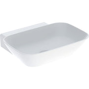 Geberit Vertriebs - ONE AS-WT, Schalenform, 50x42,5 cm Abg. verti., o. Hl., o. Ül., weiß, Tect