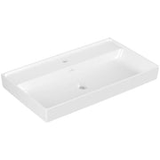VILLEROY & BOCH - Schrankwaschtisch Collaro 800x470mm re-eckig 1HL. o. ÜL. Weiß Alpin cplus