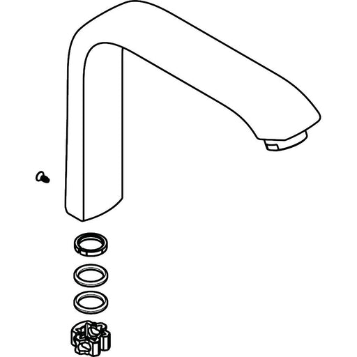 Hansgrohe - Auslauf Waschtischmischer 230 chrom