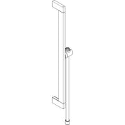 Hansgrohe - Brausestange Unica E Puro 650mm mit Easy Slide Brauseh. und Schl. 1600mm MSW