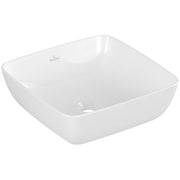 VILLEROY & BOCH - Aufsatzwaschbecken Artis 410x410mm Quadrat o. ÜL. Weiß Alpin CeramicPlus