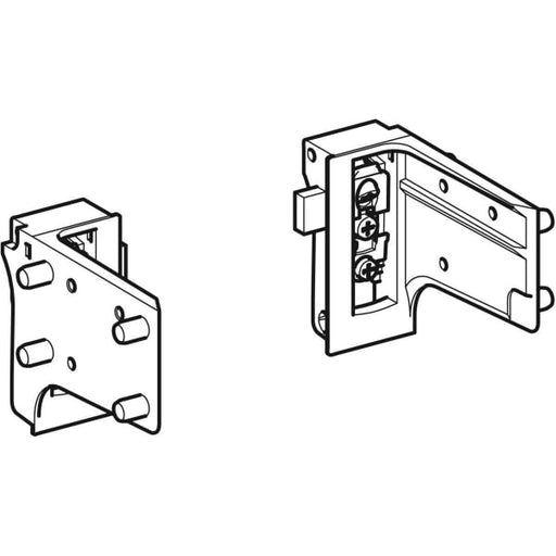 Geberit Vertriebs - Libra H7 Schrankaufhänger Set, li/re zu allen ACANTO Waschtischunterschränken