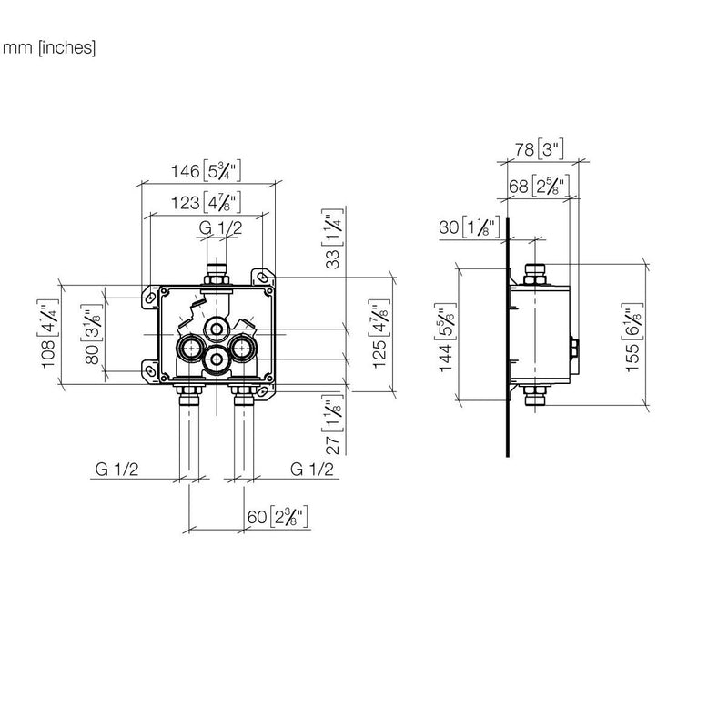 Dornbracht - Waschtischbatterie UP-Produkte 35740970