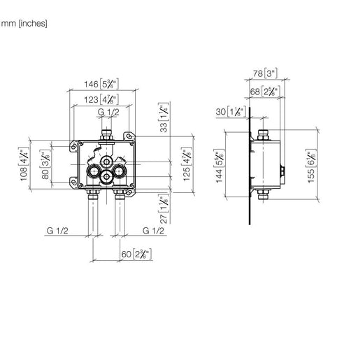 Dornbracht - Waschtischbatterie UP-Produkte 35740970