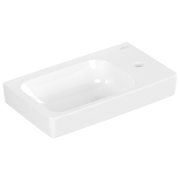 VILLEROY & BOCH - HWB Architectura 480x275mm re-eckig BP li 1HL. o. ÜL. Weiß Alpin cplus