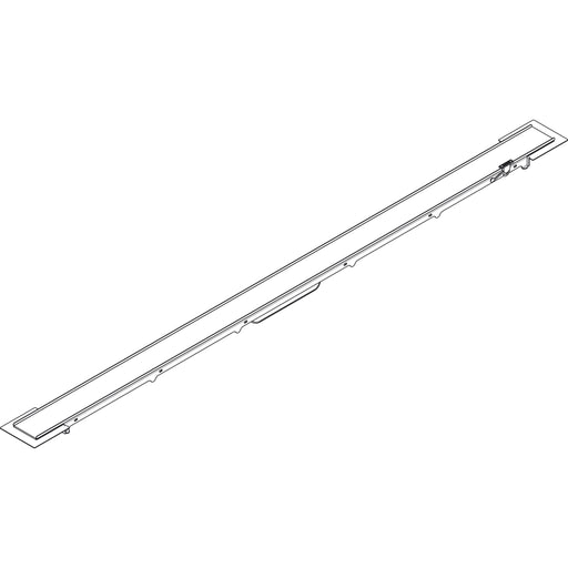Hansgrohe - Duschrinne RAINDRAIN Rock 1200 mm kürzbar und befliesbar