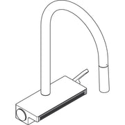 Hansgrohe - Spültischmischer 170 Aquno Select M81 Ausziehbrause 3jet sBox edelstahl-optik