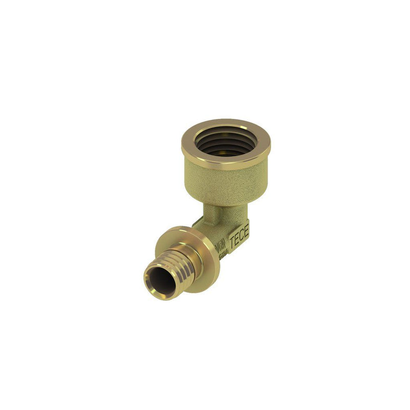 TECE SE - TECEflex Winkelübergangsmuffe Dim. 20 x Rp 3/4, Standard Messing