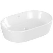 VILLEROY & BOCH - Aufsatzwaschbecken Architectura 600x 400mm Oval m. ÜL. Weiß Alpin CeramicPlus