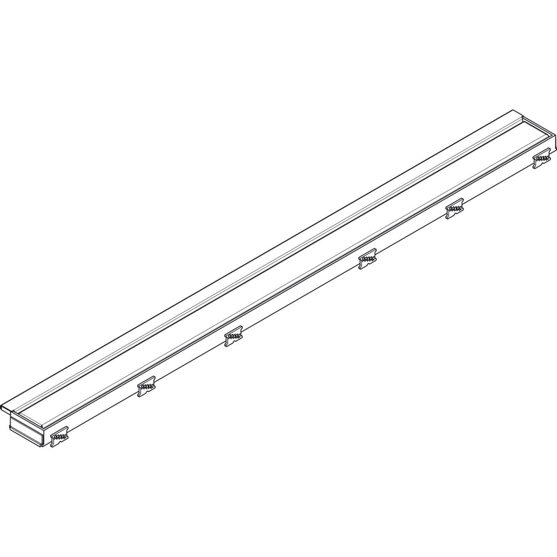Hansgrohe - Duschrinne RAINDRAIN Match 1000 mm mit höhenverstellbaren Rahmen MSW
