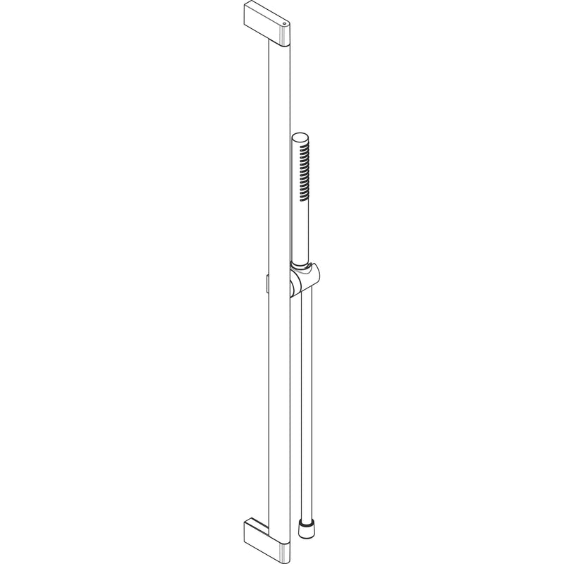 Hansgrohe - Brauseset Pulsify S 100 1j EcoSmart+ mit Brausestange 900mm chrom