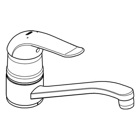 Grohe - EH-Spültischbatt. Euroeco Special 32787 mit Temperaturbegrenzer chrom