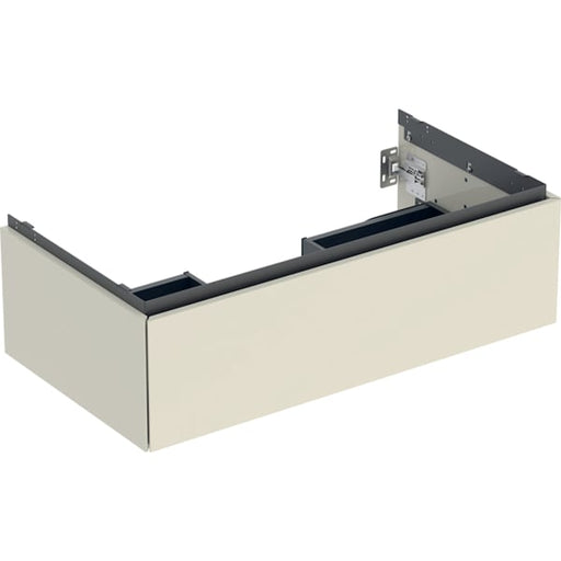 Geberit Vertriebs - ONE Unterschrank für WT/-Platte 1 Schubl., 88,8x26,6x47cm, sandgrau hgl