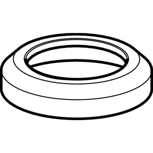 Geberit Vertriebs - Wandrosette zu Anschlussbogen 90Gr für WC d110